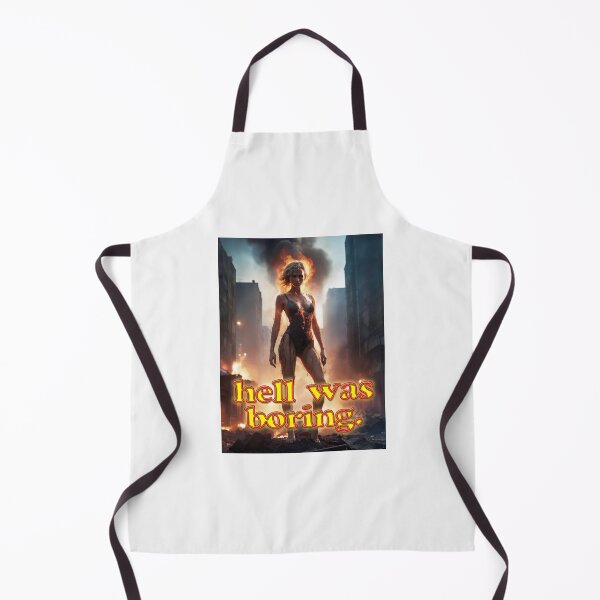 Item preview, Hell Was Boring; Sci Fi; designed and sold by StickerApe.