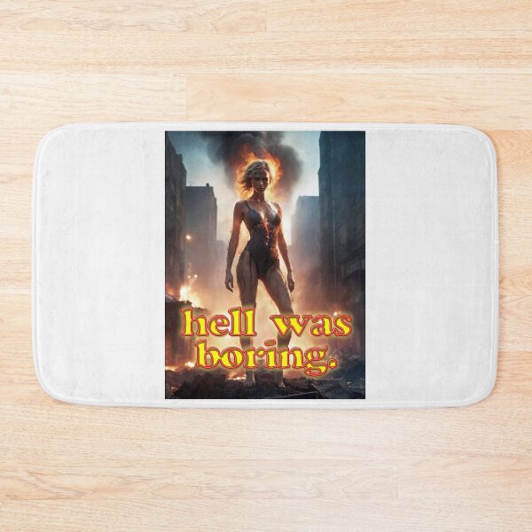 Item preview, Hell Was Boring; Sci Fi; designed and sold by StickerApe.