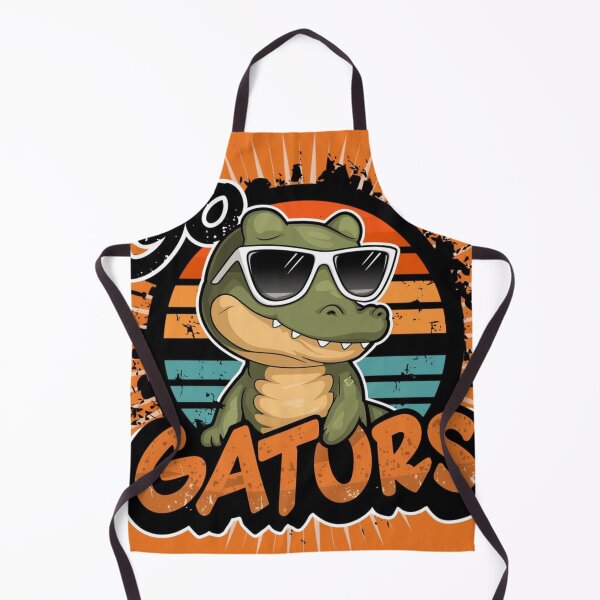 Aperçu de l'œuvre Rétro Florida Go Gator avec lunettes de soleil créée et vendue par Anako Design.