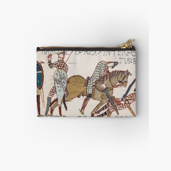 Item preview, Bayeux Tapestry Fragment Reproduction - The Death of King Harold designed and sold by GrimGlitters.