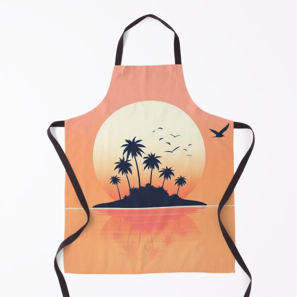 Item preview, Sunset Illustration | Summer, Beach designed and sold by QShore.