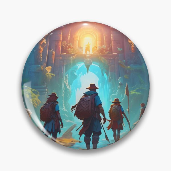 Item preview, "Quest for the Lost Sanctuary" designed and sold by MYTHIC PEEL STICKERS.