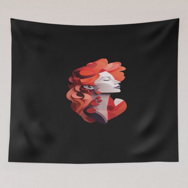 Item preview, Fireside Beauty: Red-Haired Elegance designed and sold by Pyro-Store.