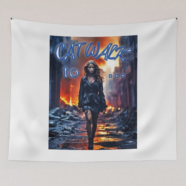 Item preview, Catwalk to ...; Fantasy Art; designed and sold by StickerApe.