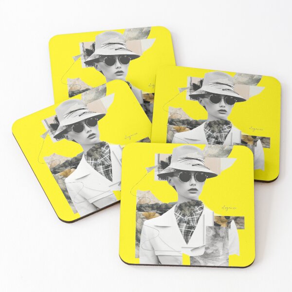 Item preview, Collage de bellas artes abstractas - Regalo de moda moderna 19 designed and sold by InkyGenies.