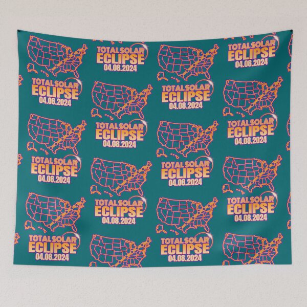 Item preview, Solar Eclipse Totality Map  designed and sold by WoodburyLake.