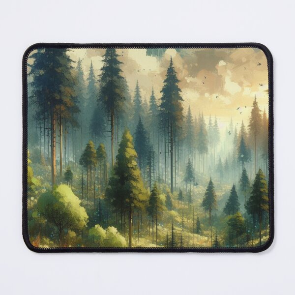 Item preview, Enchanted Canopy: Dynamic Forest Illustration designed and sold by TDKCustoms.