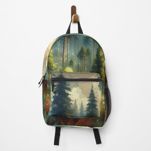 Item preview, Enchanted Canopy: Dynamic Forest Illustration designed and sold by TDKCustoms.
