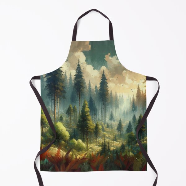 Item preview, Enchanted Canopy: Dynamic Forest Illustration designed and sold by TDKCustoms.