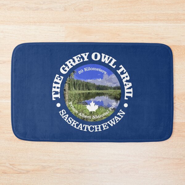 Item preview, Grey Owl Trail (rd) designed and sold by curranmorgan.