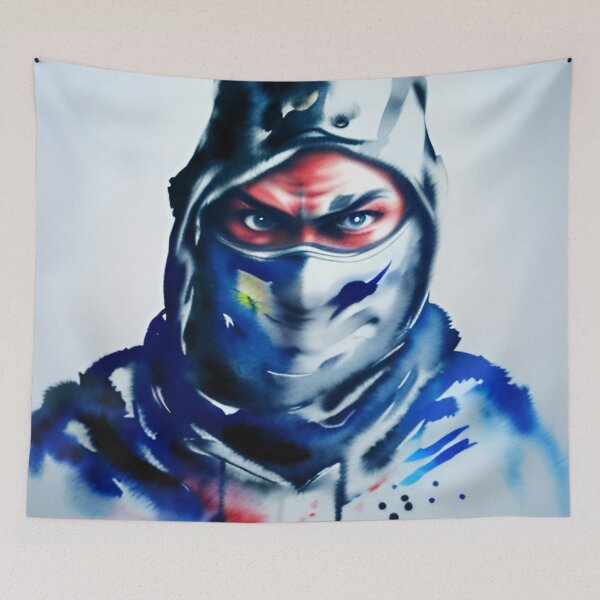 Item preview, Masked warrior  designed and sold by Glenbobagins.