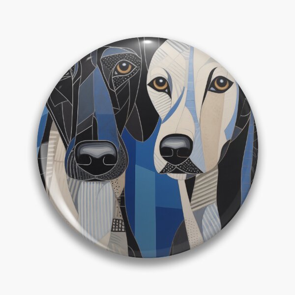 Artikelvorschau, Hunde-Dualität: Geometrische Reise entworfen und verkauft von silduna.