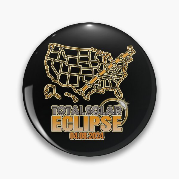 Item preview, Solar Eclipse Totality Map  designed and sold by WoodburyLake.