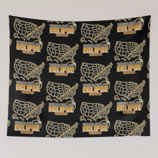 Item preview, Solar Eclipse Totality Map  designed and sold by WoodburyLake.