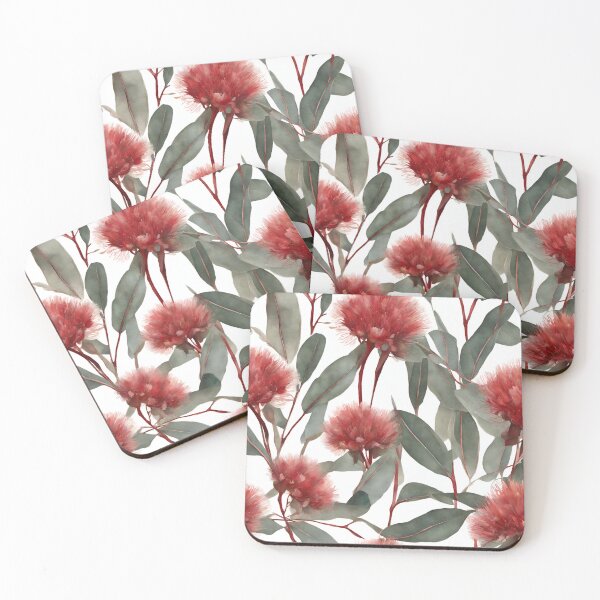 Item preview, Red Flowering Eucalyptus Design designed and sold by Graywing68.