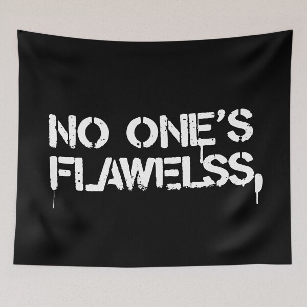 Item preview, No one's flawless (flawelss) designed and sold by ColorraidCRTS.
