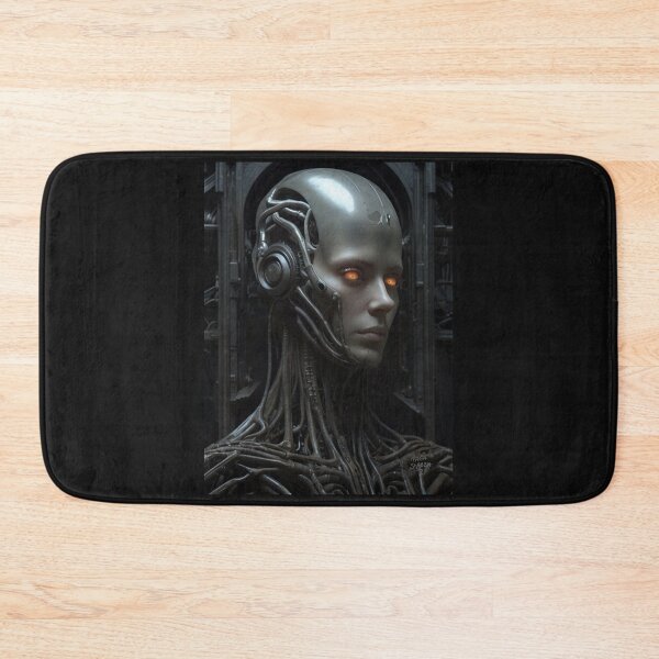 Item preview, Artificial Intelligence Portrait; Fantasy Art; Giger Style; designed and sold by StickerApe.
