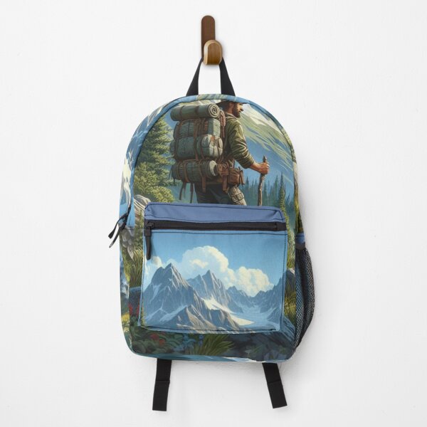 Item preview, Tranquil Trails: Hiking in Nature's Grandeur designed and sold by TDKCustoms.