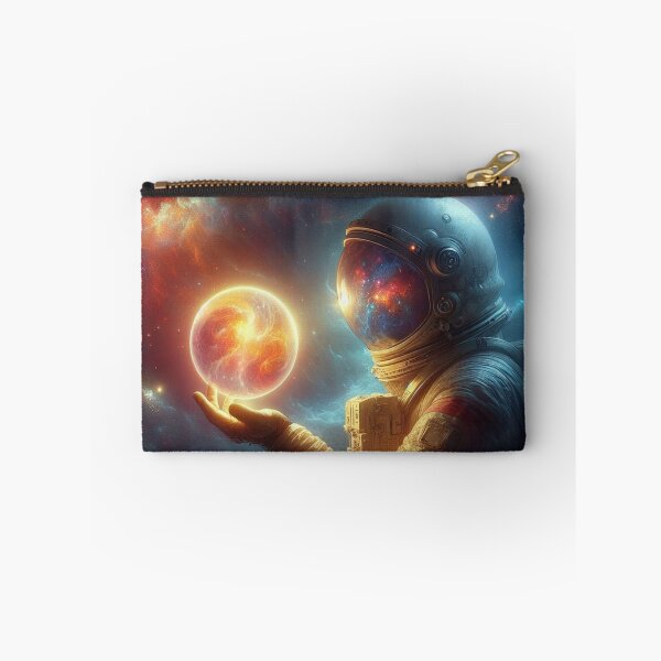 Item preview, Cosmic Voyager: Astronaut Holding a Celestial Gem designed and sold by TDKCustoms.