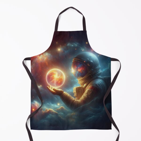 Item preview, Cosmic Voyager: Astronaut Holding a Celestial Gem designed and sold by TDKCustoms.