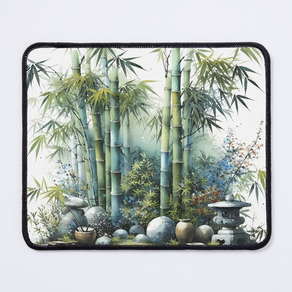 Item preview, Bamboo Garden Japanese Art designed and sold by NebulaGifts.
