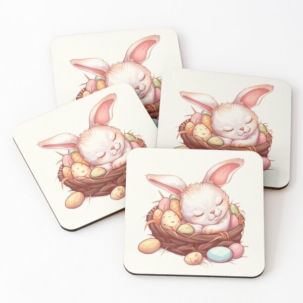 Item preview, Sleeping Easter Bunny designed and sold by sheprint.