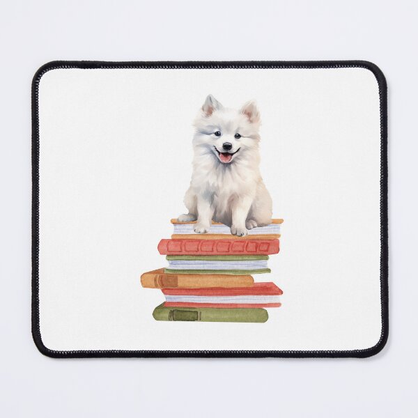 Item preview, American Eskimo And Books designed and sold by TheAnimalZ00.