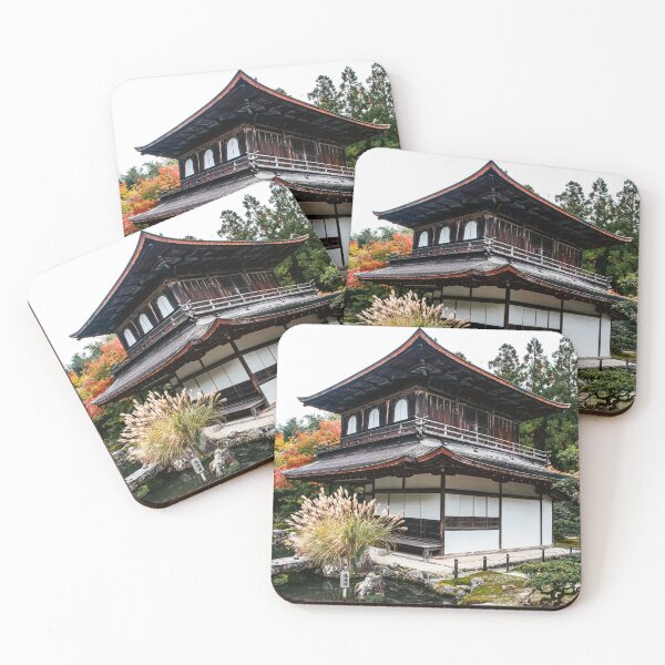 Item preview, Portrait of The Silver Pavilion Temple in Kyoto Japan designed and sold by Renee McShane.