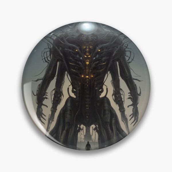 Item preview, Encounter With The Third Kind; Giger Style; designed and sold by StickerApe.