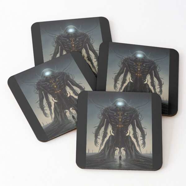 Item preview, Encounter With The Third Kind; Giger Style; designed and sold by StickerApe.