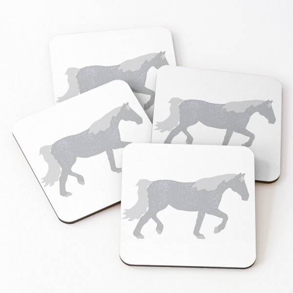 Item preview, Dapple grey Missouri fox trotter horse  designed and sold by Artbychb.