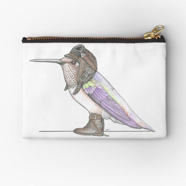 Item preview, Rufus Hummingbird in Vintage Flight Boots designed and sold by JimsBirds.