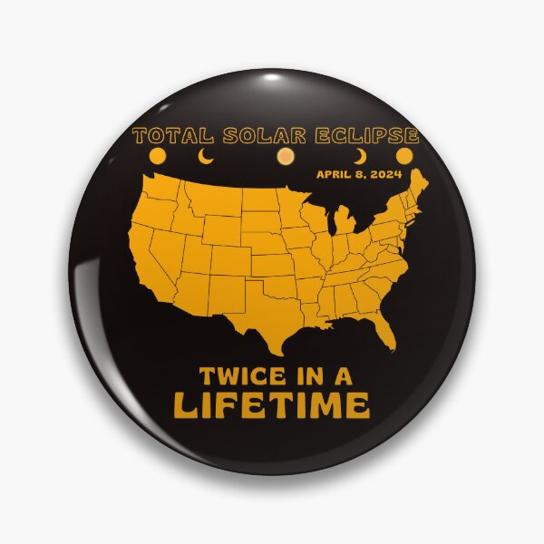 Item preview, Twice In A Lifetime Solar Eclipse Shirt 2024 Total Eclipse designed and sold by woshgo.