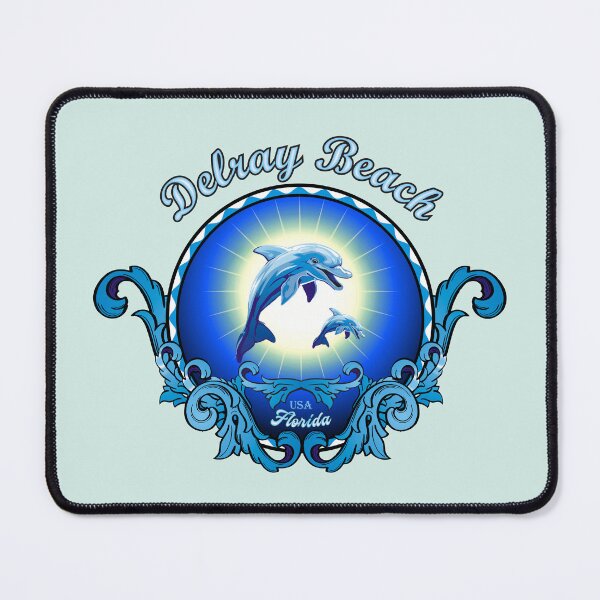 Item preview, Delray Beach dolphins Florida designed and sold by antonietta40.
