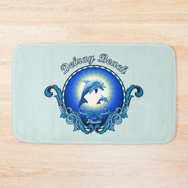 Item preview, Delray Beach dolphins Florida designed and sold by antonietta40.