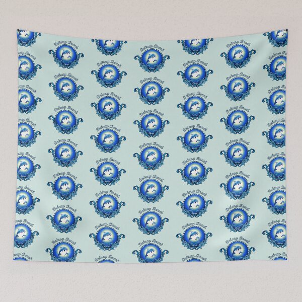 Item preview, Delray Beach dolphins Florida designed and sold by antonietta40.