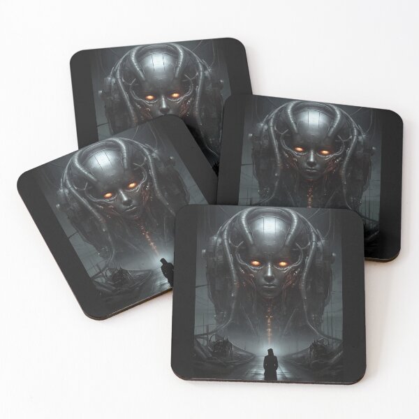 Item preview, Encounter With The Third Kind; Giger Style; designed and sold by StickerApe.