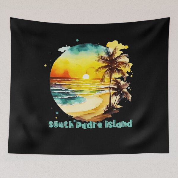 Item preview, SOUTH PADRE ISLAND TEXAS - USA-Spring Break - Sunrise, Beach Lifestyle, Spring Break, Tropical Vacation designed and sold by Sun Sand & Sea Art.