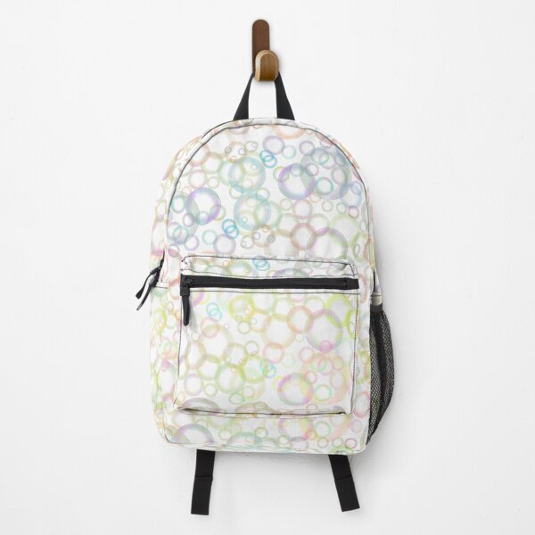 Item preview, Multicolor bubbles pattern,white  designed and sold by cutecrazytshirt.