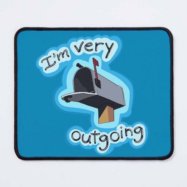 Item preview, Mailbox I'm very outgoing designed and sold by Sparkleweather.