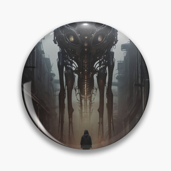 Item preview, Encounter With The Third Kind; Giger Style; designed and sold by StickerApe.