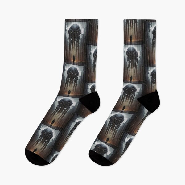 Item preview, Encounter With The Third Kind; Giger Style; designed and sold by StickerApe.