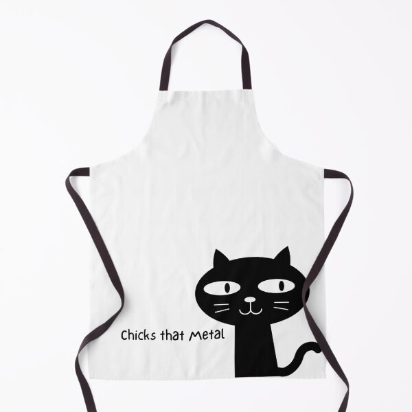 Item preview, Unit 713 Chicks That Metal Black Cat designed and sold by Unit713-Shop.