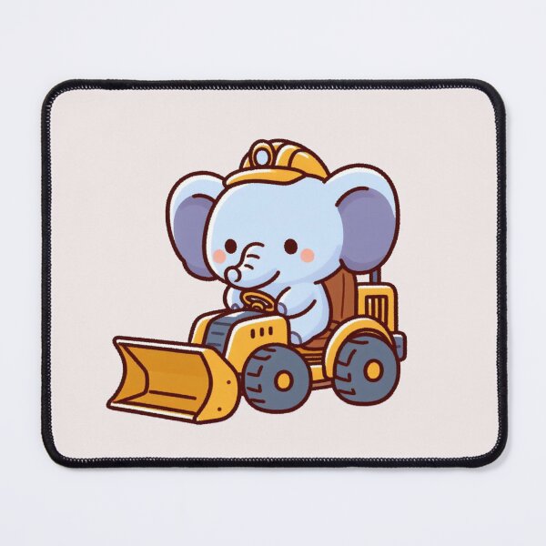 Item preview, BullDozer Elephant designed and sold by LemuellTrends.