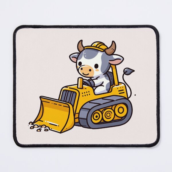 Item preview, BullDozer Cow designed and sold by LemuellTrends.