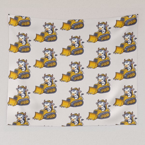 Item preview, BullDozer Cow designed and sold by LemuellTrends.