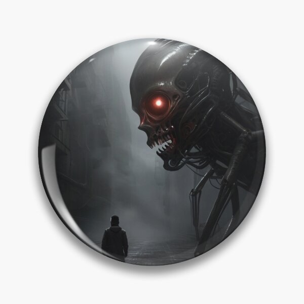 Item preview, Encounter With The Third Kind; Giger Style; designed and sold by StickerApe.