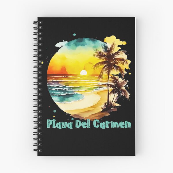 Item preview, PLAYA DEL CARMEN - Mexico - Spring Break - Sunrise, Beach Lifestyle, Watercolor Art designed and sold by Sun Sand & Sea Art.