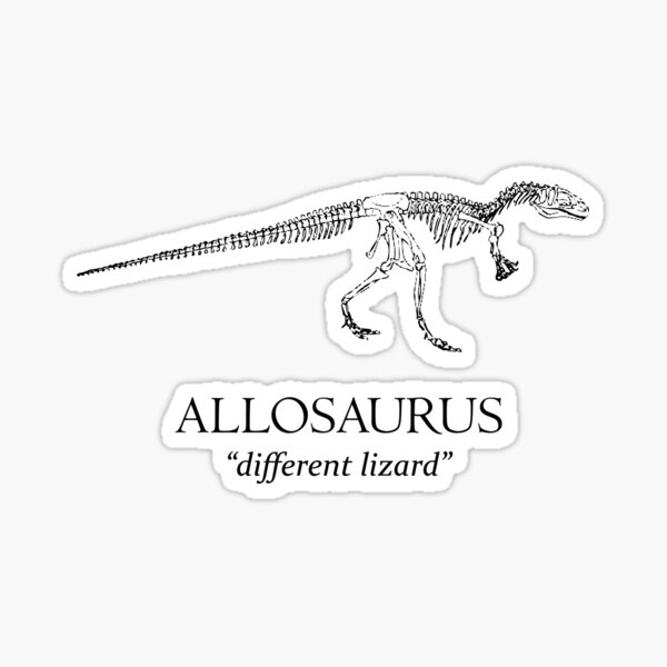 Item preview, Allosaurus designed and sold by Singing Owl Crafts.
