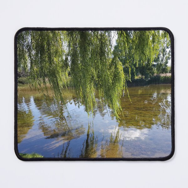 Item preview, Weeping Willow Tree Reflection on the Water designed and sold by WhiteSoftPetals.